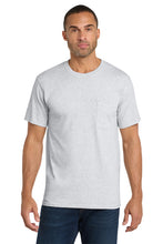Load image into Gallery viewer, Port & Co™ Core Cotton Pocket Tee (PC54P)