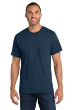 Load image into Gallery viewer, Port & Co™ Core Cotton Pocket Tee (PC54P)