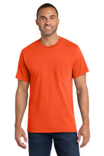 Load image into Gallery viewer, Port & Co™ Core Cotton Pocket Tee (PC54P)