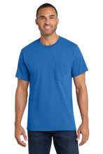 Load image into Gallery viewer, Port & Co™ Core Cotton Pocket Tee (PC54P)