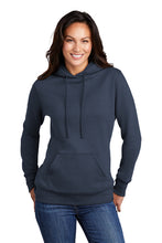 Load image into Gallery viewer, Port & Company ® Ladies Core Fleece Pullover Hooded Sweatshirt (LPC78H)
