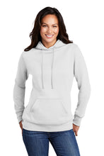 Load image into Gallery viewer, Port & Company ® Ladies Core Fleece Pullover Hooded Sweatshirt (LPC78H)