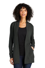 Load image into Gallery viewer, Port Authority® Ladies Microterry Cardigan (LK825)