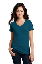 Load image into Gallery viewer, District ® Women’s Perfect Blend ® V-Neck Tee (DM1190L)