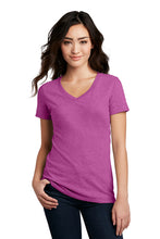 Load image into Gallery viewer, District ® Women’s Perfect Blend ® V-Neck Tee (DM1190L)
