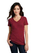 Load image into Gallery viewer, District ® Women’s Perfect Blend ® V-Neck Tee (DM1190L)