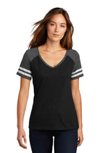 Load image into Gallery viewer, District ® Women’s Game V-Neck Tee (DM476)
