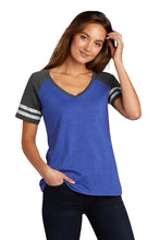 Load image into Gallery viewer, District ® Women’s Game V-Neck Tee (DM476)