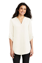 Load image into Gallery viewer, Port Authority ® Ladies 3/4-Sleeve Tunic Blouse (LW701)