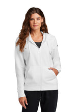 Load image into Gallery viewer, Nike Ladies Club Fleece Sleeve Swoosh Full-Zip Hoodie (NKFD9890)
