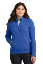 Load image into Gallery viewer, Nike Women&#39;s Club Fleece Sleeve Swoosh 1/2-Zip (NKDX6720)
