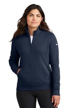 Load image into Gallery viewer, Nike Women&#39;s Club Fleece Sleeve Swoosh 1/2-Zip (NKDX6720)
