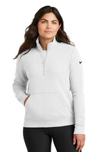 Load image into Gallery viewer, Nike Women&#39;s Club Fleece Sleeve Swoosh 1/2-Zip (NKDX6720)
