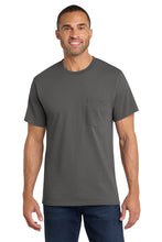 Load image into Gallery viewer, Port &amp; Co™ Core Cotton Pocket Tee (PC54P)
