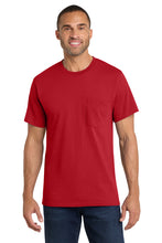Load image into Gallery viewer, Port &amp; Co™ Core Cotton Pocket Tee (PC54P)

