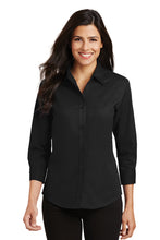 Load image into Gallery viewer, Port Authority® Ladies 3/4-Sleeve Easy Care Shirt (L612)
