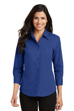 Load image into Gallery viewer, Port Authority® Ladies 3/4-Sleeve Easy Care Shirt (L612)
