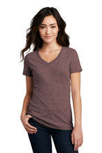 Load image into Gallery viewer, District ® Women’s Perfect Blend ® V-Neck Tee (DM1190L)
