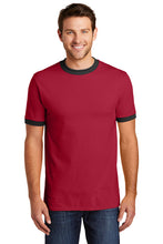 Load image into Gallery viewer, Port &amp; Company® Core Cotton Ringer Tee (PC54R)

