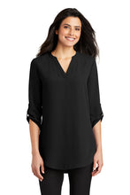 Load image into Gallery viewer, Port Authority ® Ladies 3/4-Sleeve Tunic Blouse (LW701)
