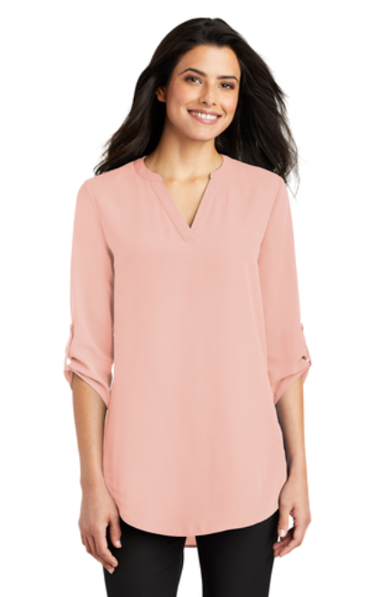 Port Authority ® Ladies 3/4-Sleeve Tunic Blouse (LW701)